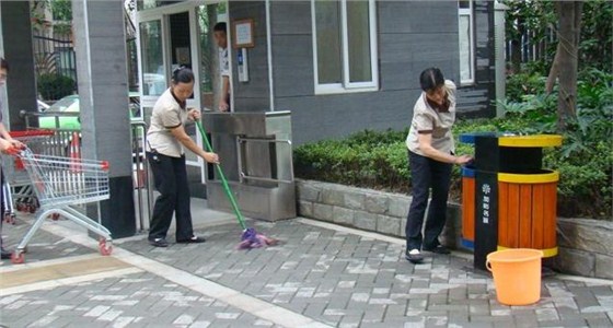 小區保潔 小區保潔